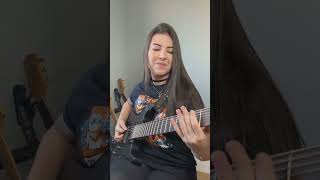 Slayer Angel Of Death  Cover Jéssica di Falchi slayer kerryking jeffhanneman espguitars [upl. by Yrek]