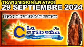 CARIBEÑA DÍA Resultado CARIBEÑA DIA DOMINGO 29 de septiembre de 2024 [upl. by Hayarahs401]