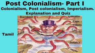 Post Colonialism Part I summary in Tamil [upl. by Suoirad]