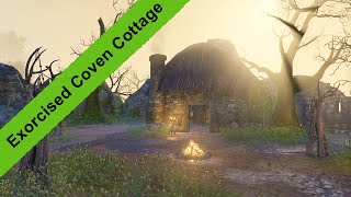 ESO Housing Exorcised Coven Cottage the Witches Hut [upl. by Ailegra]