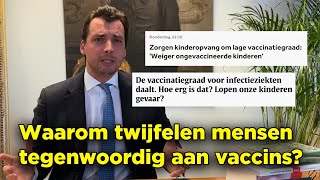 Baudet toont ware reden waarom Nederlanders TWIJFELEN aan vaccins  FVD [upl. by Shevlo]