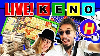 🚨LIVE We’re Back for More KENO Jackpots [upl. by Herstein550]