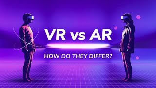 VR vs AR Virtual Reality VS Augmented Reality [upl. by Ara418]