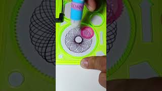 Satisfying Spirograph Art relaxedmind soothingrelaxation focusmusic spirographasmr [upl. by Ohnuj]