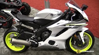 2017 Yamaha R6  Walkaround  Debut at 2016 AIMExpo Orlando [upl. by Iva279]