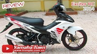 Yamaha Exciter RC 2014  Review phiên bản màu Trắng đen đỏ ✔ [upl. by Attenborough]