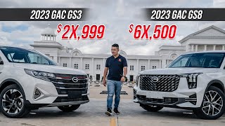 2023 GAC GS3 amp GS8  Vlog ចំណាប់អារម្មណ៌ ការបើកបរសាកល្បង និងការសម្ពោធផ្លូវការ [upl. by Rednave]