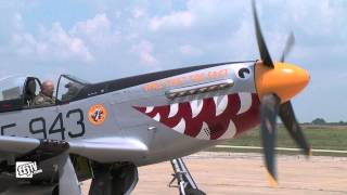 Fully Restored P51D Mustang Test Flight [upl. by Sumer]