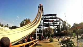 Extreme water slide  Stukas CANEVAWORLD  Verona Italy [upl. by Maiocco124]