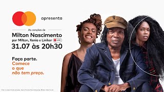 LIVE  As canções de Milton Nascimento por Milton Xenia e Liniker  FiqueEmCasa e cante Comigo [upl. by Nabi]