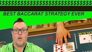 BEST BACCARAT STRATEGY EVER GUARANTEED 100 WOW [upl. by Taka]