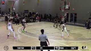 2026 forward Elton Smith Jr  Team CP3 Highlights vs Team Thad [upl. by Ecnerrat32]