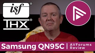 Samsung QN95C 4K Mini LED TV Review  HUGE peak Brightness BUT is it any good [upl. by Ayor30]