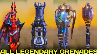 Every Legendary Grenade Tactical amp Lethal In Codm [upl. by Ytrebil187]