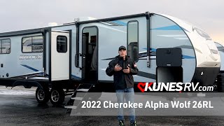 2022 Cherokee Alpha Wolf 26RL Review Details Specs [upl. by Ailatan]