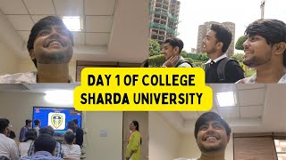 SCHOOL LEVEL ORIENTATION IN SHARDA UNIVERSITY  DAY 1 OF THE COLLEGE [upl. by Eli]