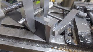 Making a drill bit cutting jig [upl. by Kcitrap]