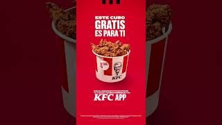 CÓMO CONSEGUIR UN CUBO DE KFC GRATIS EN 1 SENCILLO PASO [upl. by Samala752]