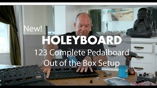 New Holeyboard Complete 123 Pedalboard Outofthebox Setup [upl. by Sitrik]