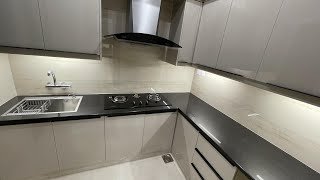 Design of 8 x 8 Small Kitchen by saim shahzad  Modular Kitchen [upl. by Yelich]