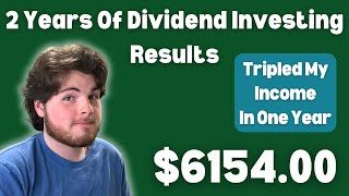 Results From 2 Years Of Dividend Investing [upl. by Ayikal]