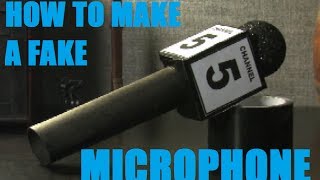 How to build a prop microphone [upl. by Bruner918]