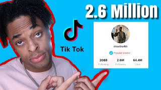 How To Become TikTok Famous in 24hrs [upl. by Etteiram]