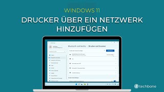 Drucker über ein Netzwerk hinzufügen Windows 11 [upl. by Atsed]