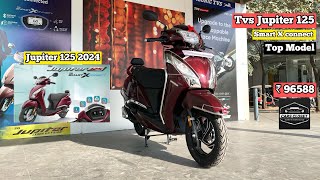 TVS JUPITER 125 New 2024  ₹ 96855  Cars Closet [upl. by Hurley62]