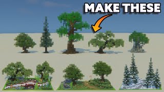 Make your own Custom Trees in Minecraft  Everything you need to know [upl. by Nade]