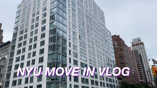 NYU COLLEGE MOVE IN DAY VLOG 2020 [upl. by Nealy]