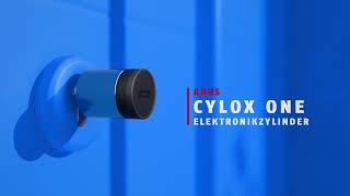 CYLOX One  Smarter Türzylinder von ABUS  Elektronikzylinder [upl. by Yhtimit]