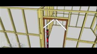 Assemble and install a door jamb [upl. by Maxey]