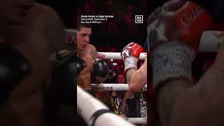 Berlanga got dropped early 👀 CaneloBerlanga  LIVE NOW on DAZN Click link in bio to buy [upl. by Remos]