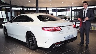 2019 Mercedes S560 Coupe  FULL Review S Class AMG Interior Exterior [upl. by Moyna]