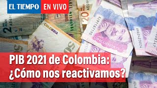 PIB 2021 de Colombia ¿Cómo nos reactivamos  El Tiempo [upl. by Kinsman]