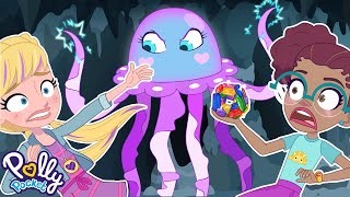 Polly Pocket Adventures in Sparkle Cove Ep 12  Saving Sparkle Cove Part 2  Season Finale [upl. by Nemzzaj286]