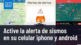 ¿Cómo activar la alerta de temblor en iphone y Android [upl. by Damour]