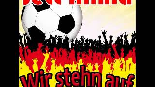 Fussball Hits EM 2020 Song Lied Jett AliniaWir stehn auf für die Champions [upl. by Aissela]