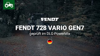 Fendt Tractors  Fendt 728 Vario im DLGPowerMix  Beeindruckt im Feld und auf der Straße  Fendt [upl. by Lallage736]