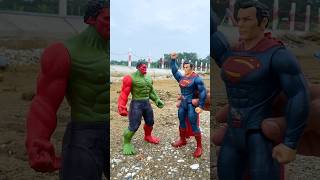 HULK AND SUPERMAN REVENGE ON VENOM  MARVEL TOYS [upl. by Chu]