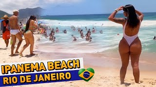 🇧🇷 IPANEMA BEACH  THE BEST BEACH IN THE WORLD  Rio de Janeiro Brazil Tour 2024 【 4K UHD 】 [upl. by Nodyarb447]