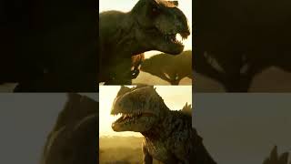 Prologue Giganotosaurus amp T rex vs Indominus rex amp Rexy shorts [upl. by Aracal319]