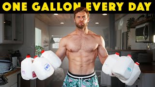 I Tried GOMAD for 7 days  A Gallon Of Whole Milk EVERY Day [upl. by Nosoj]