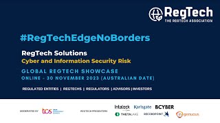 30 November RegTechEdgeNoBorders  Cyber and Information Security Risk [upl. by Macfarlane]