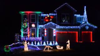 2015 Christmas Light Show [upl. by Kilam]