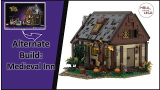 Lego 21341 Alternate Build  How to build a Medieval Inn [upl. by Martell598]