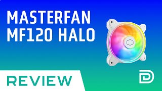 Unboxing and Review MasterFan MF120 HALO² Case Fan [upl. by Charla]