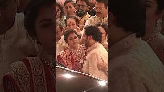 Isha Ambani ki wedding vidai emotional short video💕ytshorts shortvideo trending viral ambani [upl. by Eiggem]