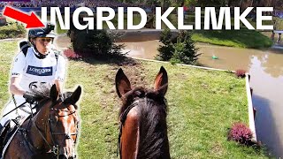 Helmet Camera View from Ingrid Klimkes Clear Ride  Cross Country Luhmühlen 2019 [upl. by Ateerys191]